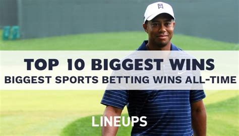 Top 10 Biggest Sports Betting Wins Of All.